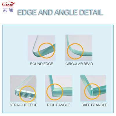 0.4Cm 투명 창 유니버설 태블릿 PE 가장자리 치료 및 아파트 디자인