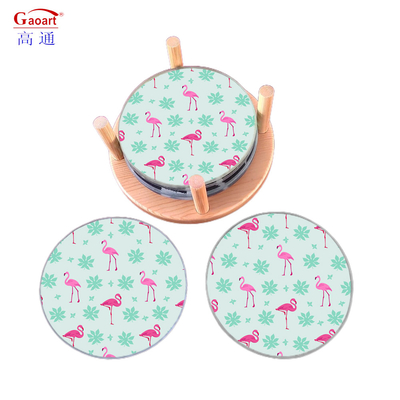 3.5mm 두께의 부드러운 표면과 와인 글래스 코스터와 함께 부엌 절단 보드