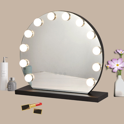 12 로고 디자인을 가진 Dimmable LED 바니티 미러