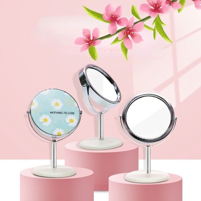 작은 둥근 주머니 휴대용 집 장식 화장품 거울 사용자 지정 포장 및 로고