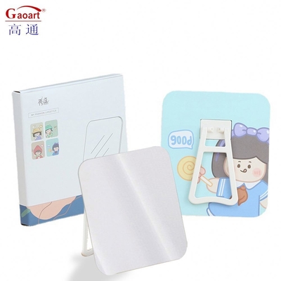 일상 디자인 주머니 조정 가능한 미니 화장품 테이블 사용자 정의 둥근 메이크업 거울