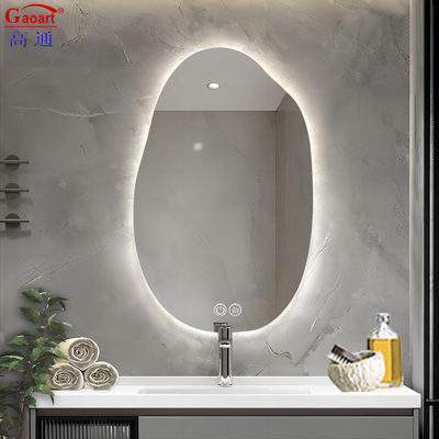 스마트 LED 터치 스위치 안티 모그 기능과 현대 유리 거울
