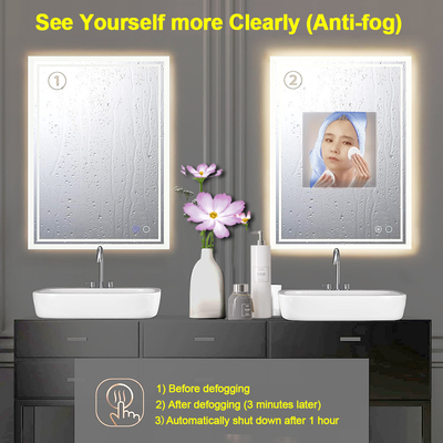 LED 욕실 거울과 첨단 기술로 욕실 조명을 업그레이드하십시오