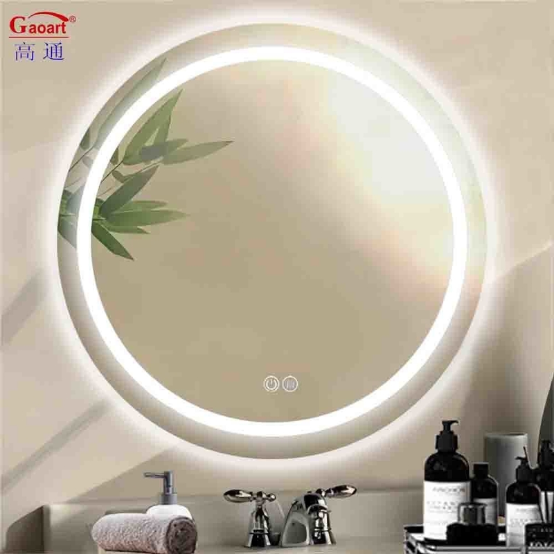스마트 LED 터치 스위치 안티 모그 기능과 현대 유리 거울
